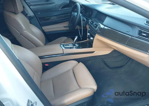 2012 BMW 750Li xDrive from USA, damaged, VIN WBAKC8C55CC435666